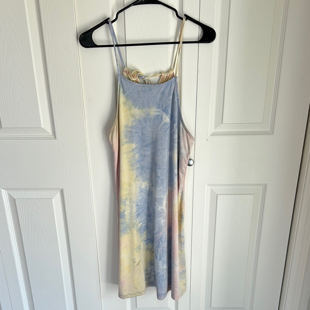 Wallflower Soft Yellow and Pink Dress